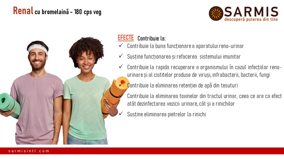 Supliment alimentar Renal, pentru rinichi, 90 capsule vegane 6 Supliment alimentar Renal, pentru rinichi, 90 capsule vegane