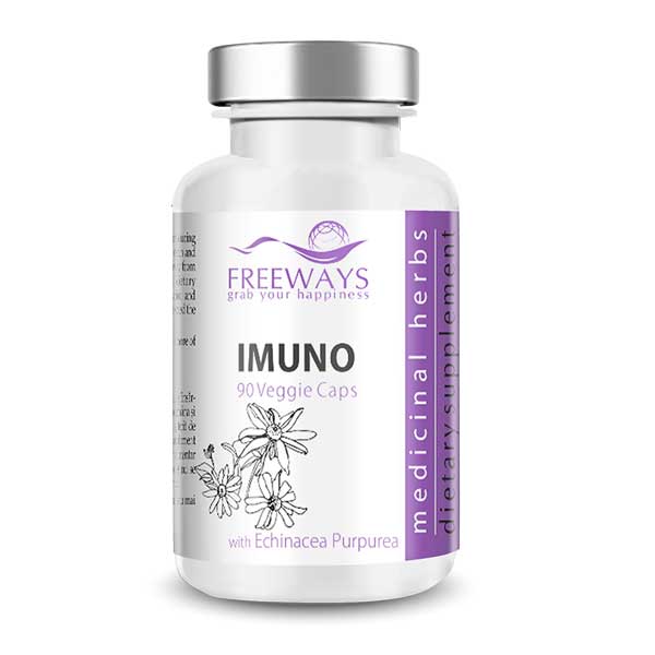 imuno-freeways.jpg Supliment alimentar Imuno, pentru imunitate, 90 capsule vegane