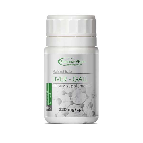 liver-gall.jpg Supliment alimentar Liver Gal, pentru ficat, 90 capsule