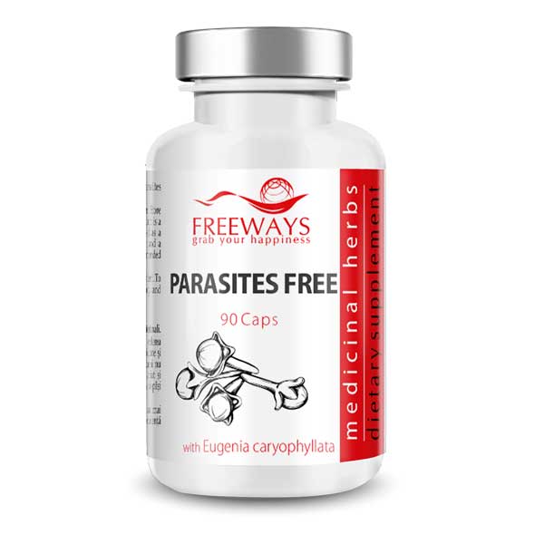 parasites-free-freeways.jpg Supliment alimentar Parasites Free, pentru comfortul organismului, 90 capsule vegane