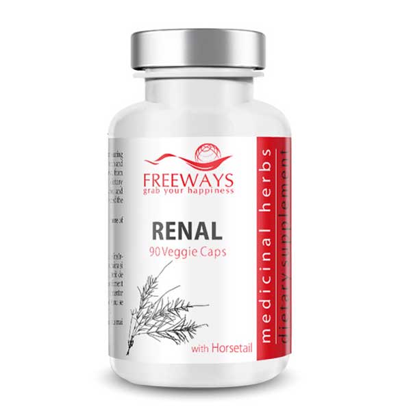 renal-freeways.jpg Supliment alimentar Renal, pentru rinichi, 90 capsule vegane